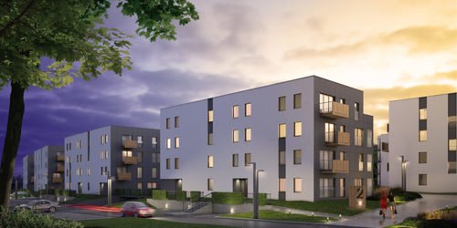 Wizualizacja Tętnowski Development inwestycja ul. Pasteura Osiedle Pasteura - II etap