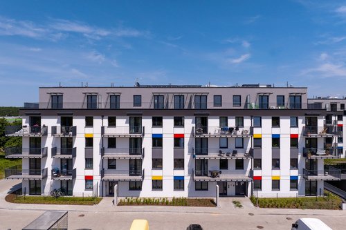 Wizualizacja Dom-Bud M. Szaflarski Spółka Jawna inwestycja ul. Glogera  ul. Glogera, bud. E