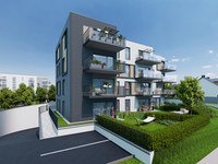 Wizualizacja Imperial Capital Sp. z o.o. inwestycja ul. Zalesie Zalesie Corner House