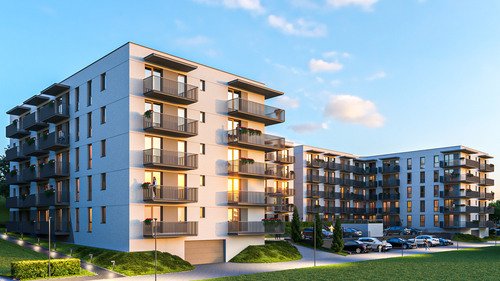 Wizualizacja Real-Construct Sp. z o.o. inwestycja ul. Kuźnicy Kołłątajowskiej 68-68A Kuźnicy Kołłątajowskiej 68