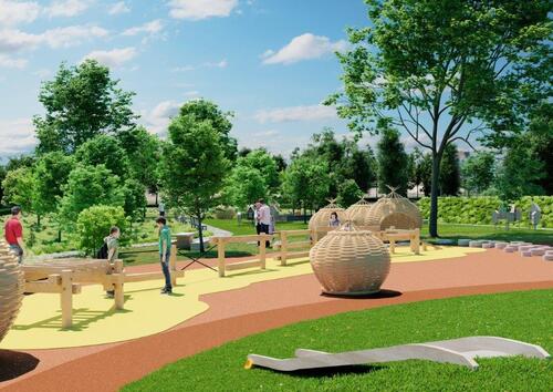 Wizualizacja Nokturn Deweloper inwestycja Pękowice, ul. Ojcowska Ojcowska Park - etap IV