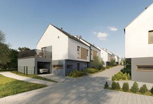 4K Development dom w inwestycji Wieliczka, ul. Magnoliowa Magnoliowa Twin