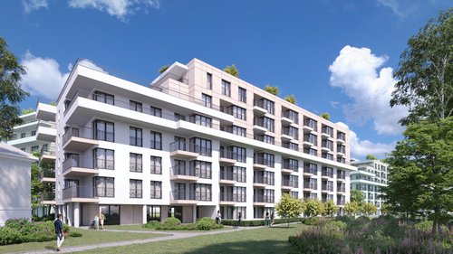 Wizualizacja BUDREM inwestycja ul. Pychowicka 3 Kapelanka-Pychowicka - budynek A