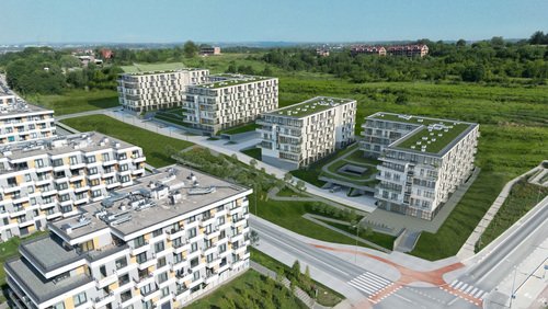 Wizualizacja Megapolis inwestycja ul. Banacha Osiedle OZON Etap 7