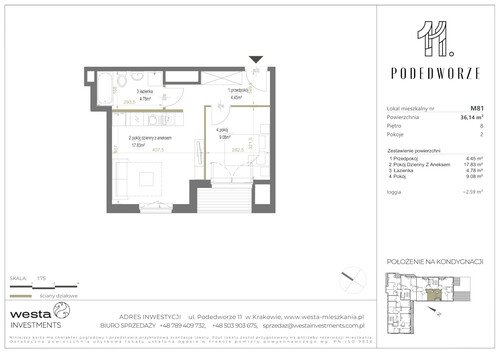 Plan Palladio Podedworze Pasek Paluch Sp. k. mieszkanie w inwestycji ul. Podedworze 11 Podedworze 11