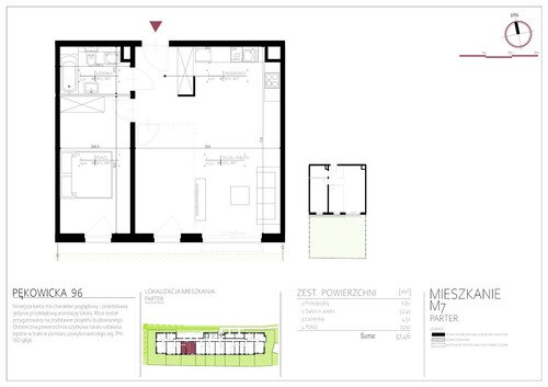 Plan Hopfen Sp. z o.o. mieszkanie w inwestycji ul. Pękowicka 96 Pękowicka 96