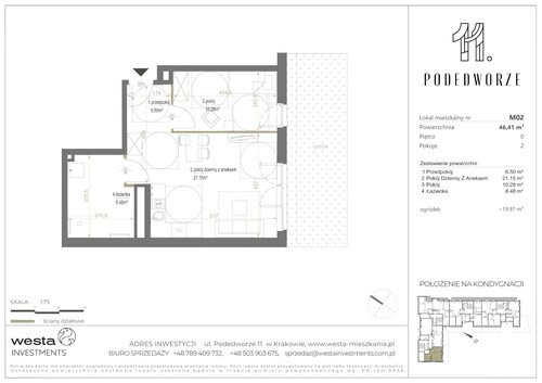 Plan Palladio Podedworze Pasek Paluch Sp. k. mieszkanie w inwestycji ul. Podedworze 11 Podedworze 11