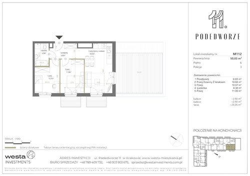 Plan Palladio Podedworze Pasek Paluch Sp. k. mieszkanie w inwestycji ul. Podedworze 11 Podedworze 11