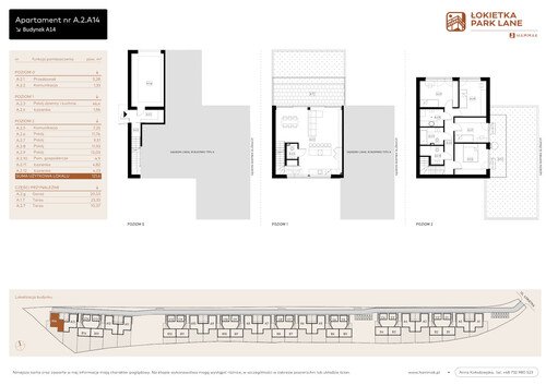 Plan Hammak Łokietka Sp. z o.o. mieszkanie w inwestycji ul. Łokietka 158AC Łokietka Park Lane