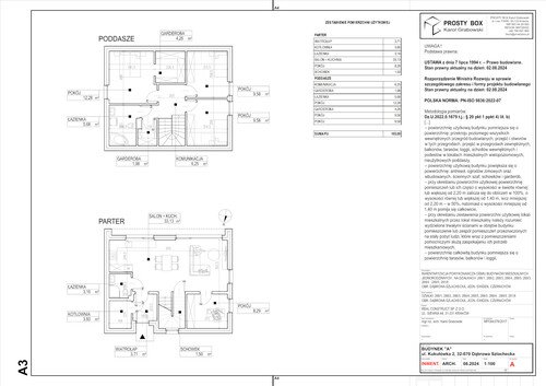 Plan Real-Construct Sp. z o.o. dom w inwestycji ul. Spacerowa 18 Domy na Spacerowej