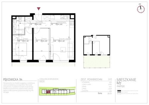 Plan Real-Construct Sp. z o.o. mieszkanie w inwestycji ul. Pękowicka 94 Pękowicka 94