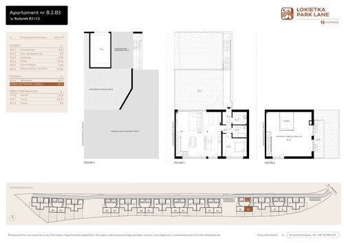 Plan Hammak Łokietka Sp. z o.o. mieszkanie w inwestycji ul. Łokietka 158AC Łokietka Park Lane