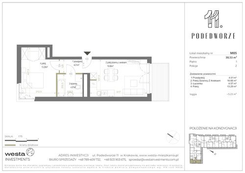 Plan Palladio Podedworze Pasek Paluch Sp. k. mieszkanie w inwestycji ul. Podedworze 11 Podedworze 11