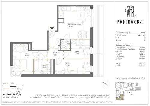 Plan Palladio Podedworze Pasek Paluch Sp. k. mieszkanie w inwestycji ul. Podedworze 11 Podedworze 11