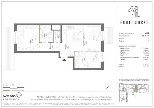 Plan Palladio Podedworze Pasek Paluch Sp. k. mieszkanie w inwestycji ul. Podedworze 11 Podedworze 11