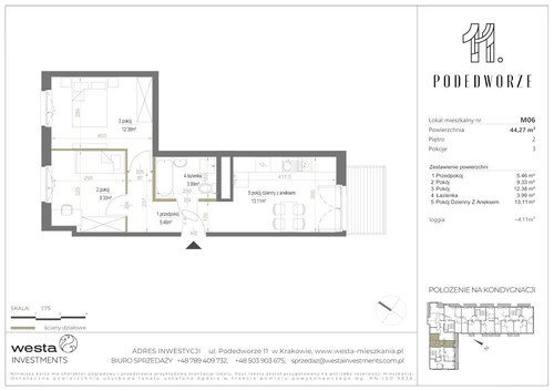 Plan Palladio Podedworze Pasek Paluch Sp. k. mieszkanie w inwestycji ul. Podedworze 11 Podedworze 11