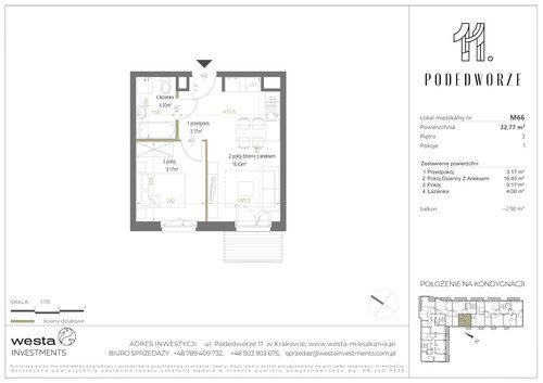 Plan Palladio Podedworze Pasek Paluch Sp. k. mieszkanie w inwestycji ul. Podedworze 11 Podedworze 11