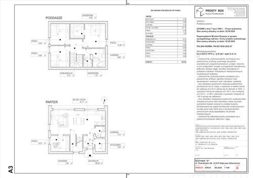 Plan Real-Construct Sp. z o.o. dom w inwestycji ul. Spacerowa 18 Domy na Spacerowej