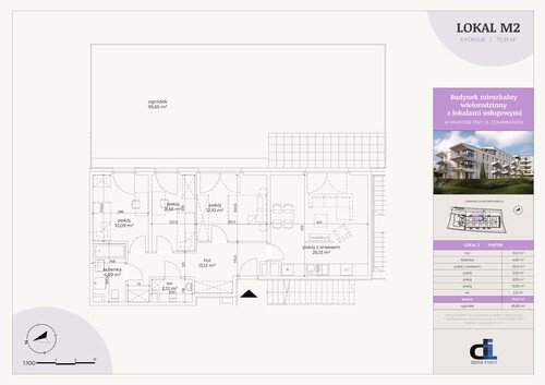 Plan Dasta Invest Sp. z o.o. mieszkanie w inwestycji ul. Dominikanów Dominikanów