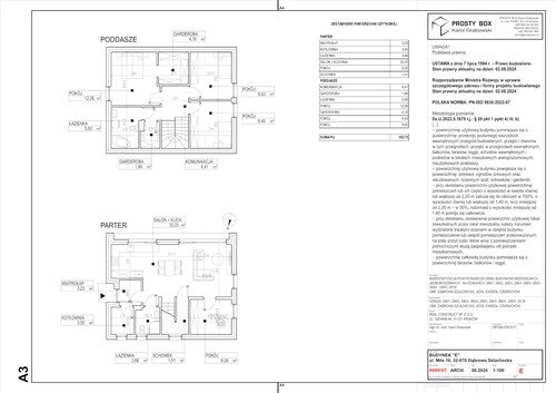 Plan Real-Construct Sp. z o.o. dom w inwestycji ul. Spacerowa 18 Domy na Spacerowej