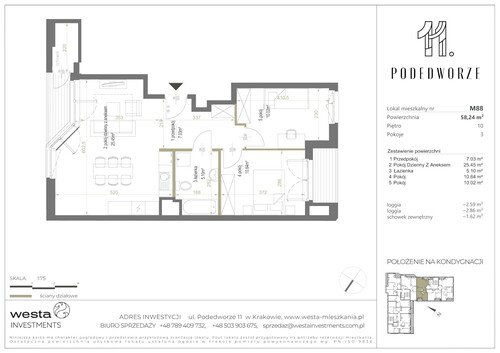 Plan Palladio Podedworze Pasek Paluch Sp. k. mieszkanie w inwestycji ul. Podedworze 11 Podedworze 11