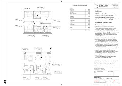 Plan Real-Construct Sp. z o.o. dom w inwestycji ul. Spacerowa 18 Domy na Spacerowej