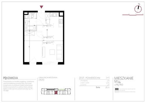 Plan Hopfen Sp. z o.o. mieszkanie w inwestycji ul. Pękowicka 96 Pękowicka 96