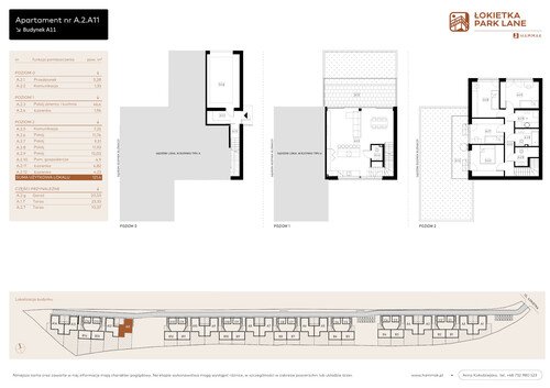 Plan Hammak Łokietka Sp. z o.o. mieszkanie w inwestycji ul. Łokietka 158AC Łokietka Park Lane