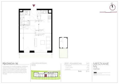 Plan Hopfen Sp. z o.o. mieszkanie w inwestycji ul. Pękowicka 96 Pękowicka 96