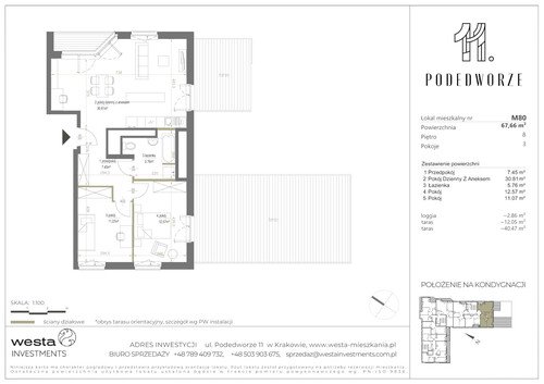 Plan Podedworze 11 Paluch Sp. k. mieszkanie w inwestycji ul. Podedworze 11 Podedworze 11