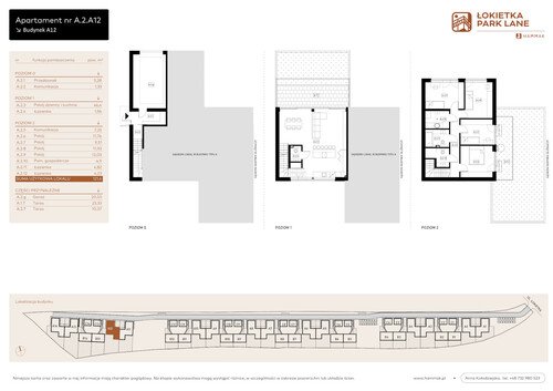 Plan Hammak Łokietka Sp. z o.o. mieszkanie w inwestycji ul. Łokietka 158AC Łokietka Park Lane