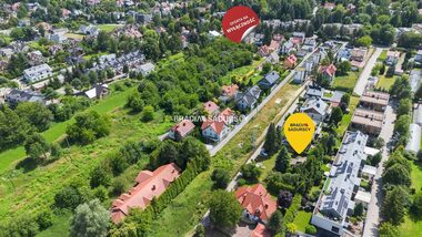 Działka na sprzedaż Kraków Zwierzyniec, Wola Justowska Królowej Jadwigi