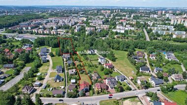 Działka na sprzedaż Kraków Podgórze Duchackie, Kurdwanów Cechowa