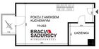 Mieszkanie na wynajem Kraków Podgórze, Zabłocie Romanowicza