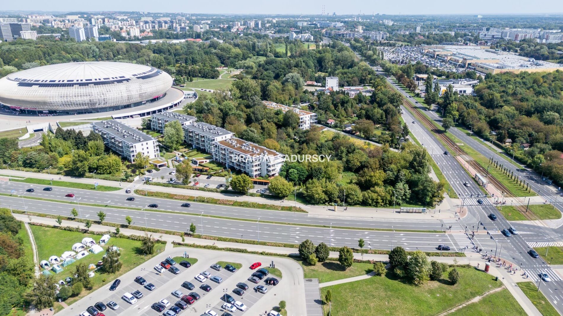 Działka na sprzedaż Kraków Grzegórzki, Dąbie Lema