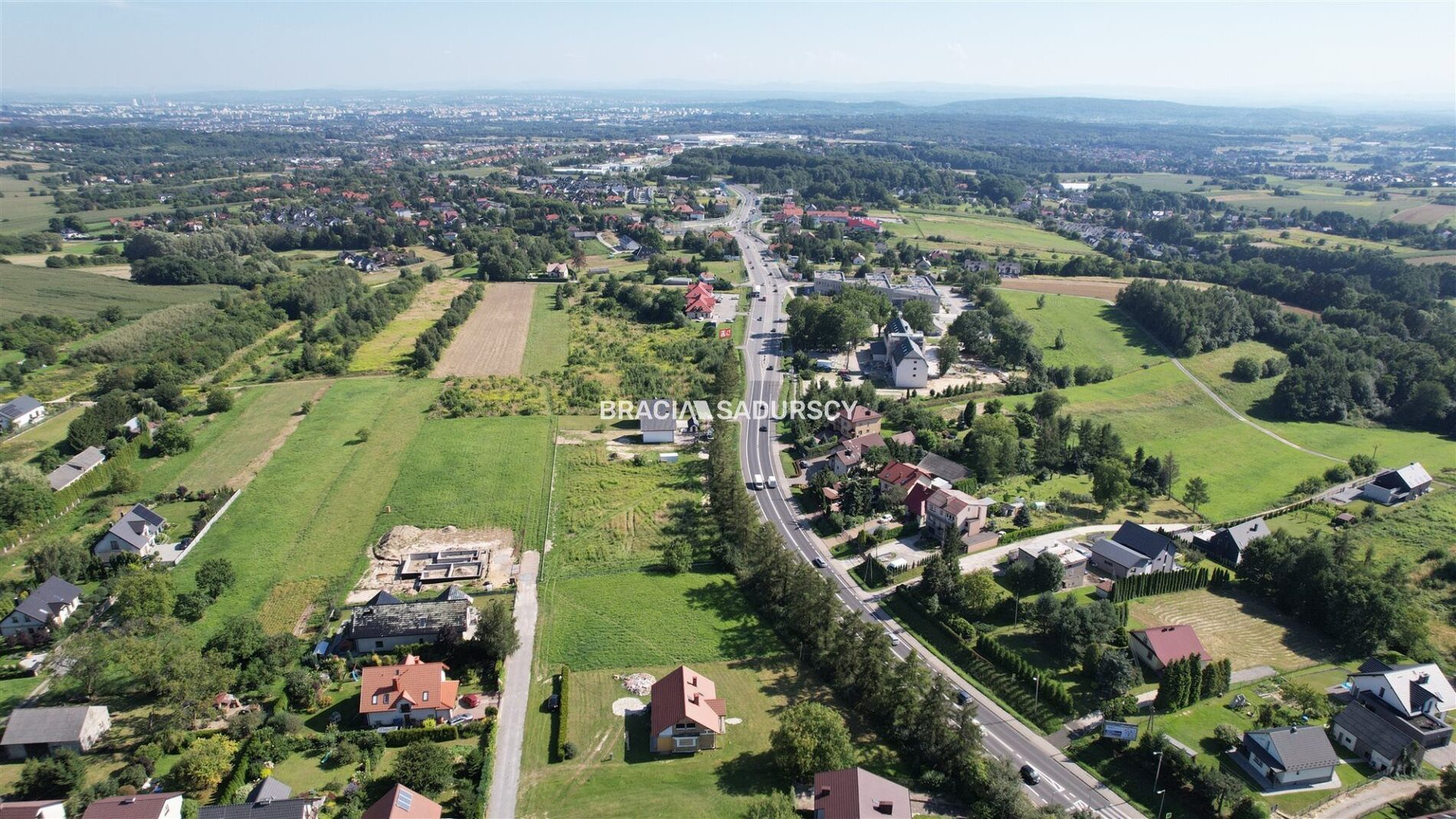 Działka na sprzedaż Wielka Wieś Szyce Widokowa