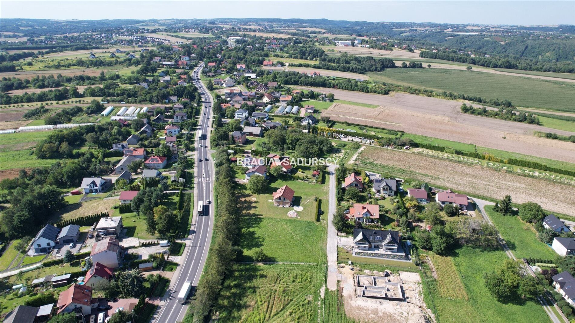 Działka na sprzedaż Wielka Wieś Szyce Widokowa