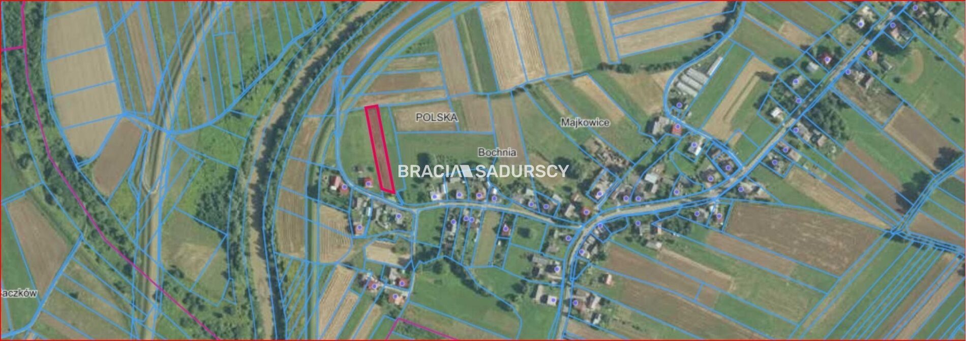 Działka na sprzedaż Bochnia (gw) Majkowice 