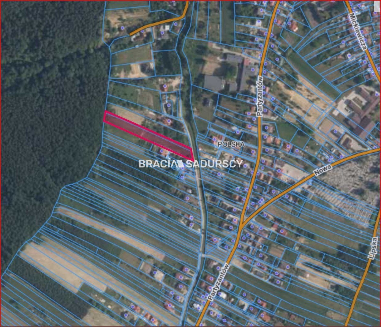 Działka na sprzedaż Stary Sącz Centrum 