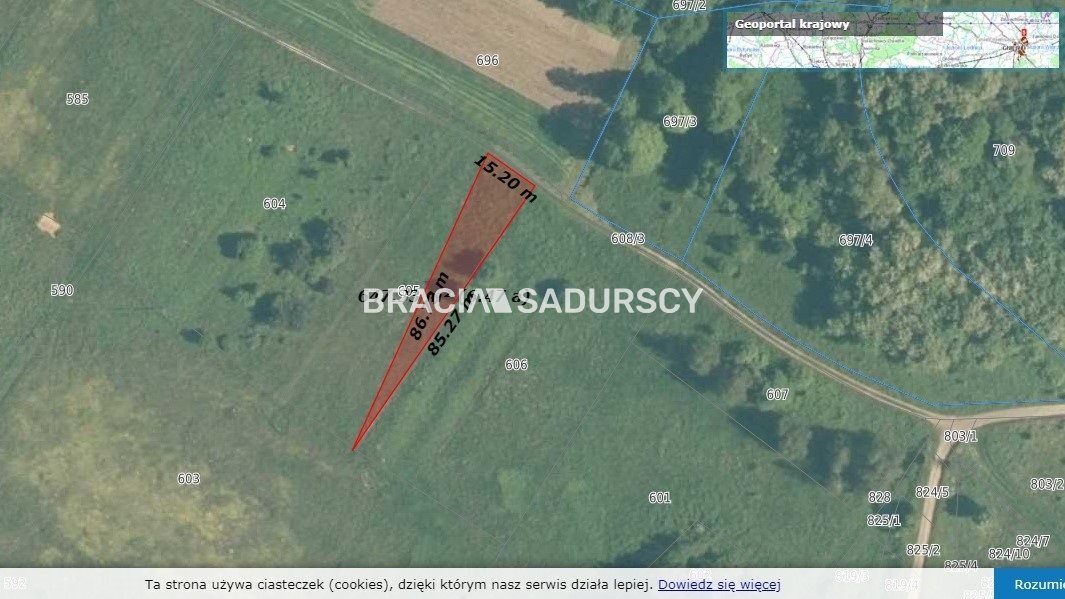 Działka na sprzedaż Krzeszowice (gw) Rudno 