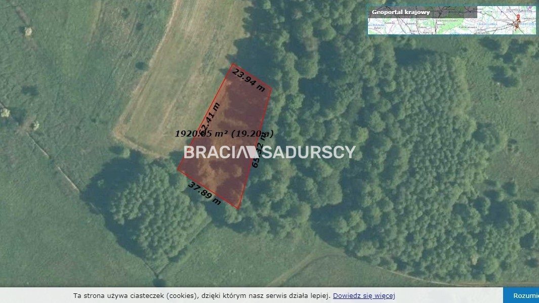 Działka na sprzedaż Krzeszowice (gw) Rudno 
