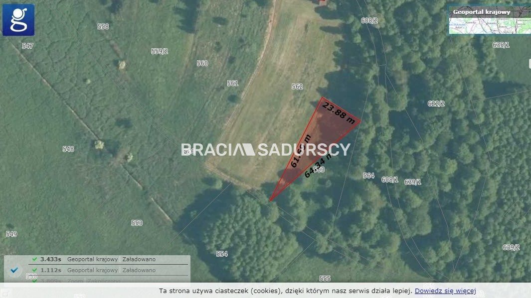 Działka na sprzedaż Krzeszowice (gw) Rudno 