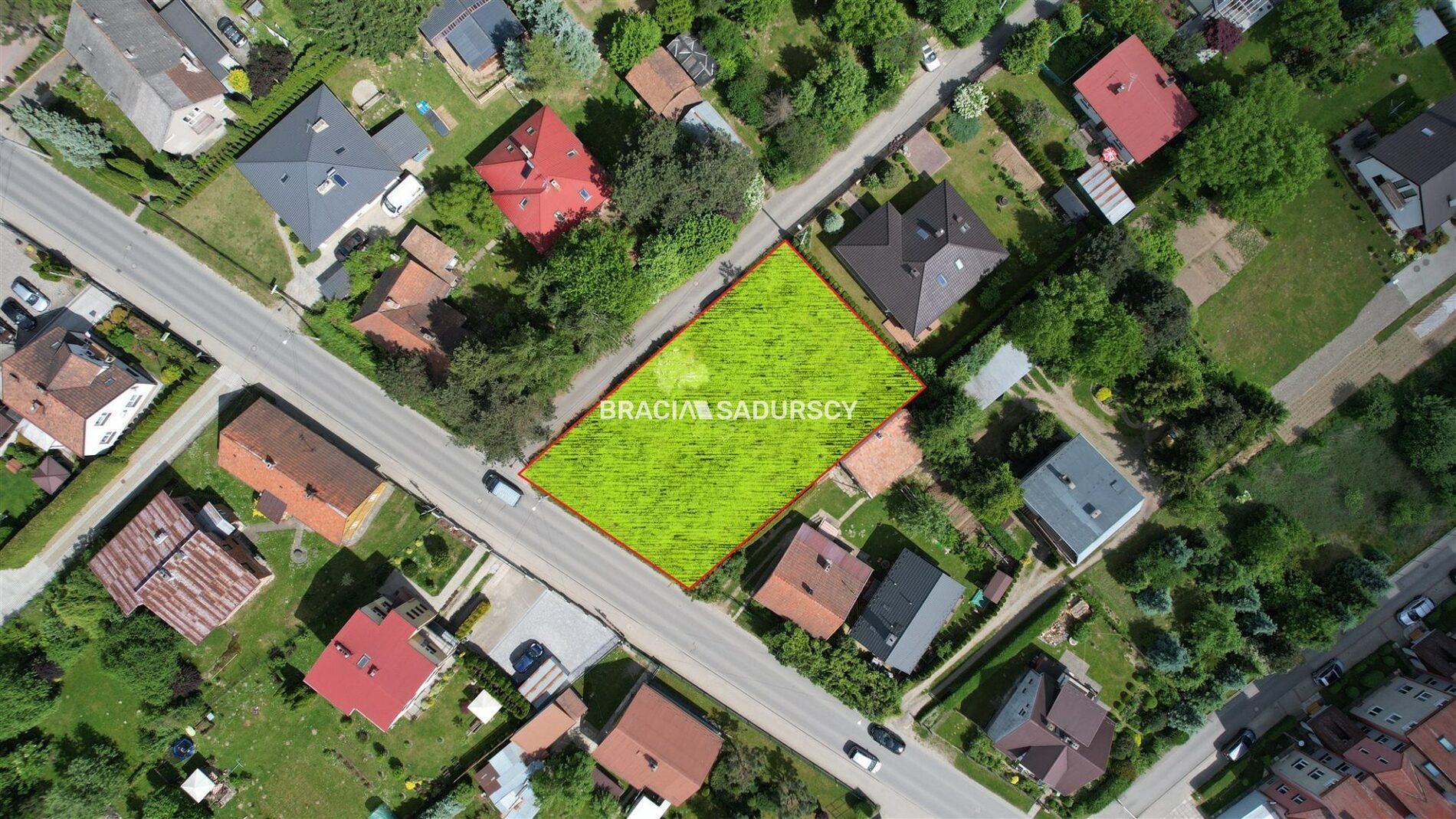 Działka na sprzedaż Nowy Sącz m. Nowy Sącz Grunwaldzka
