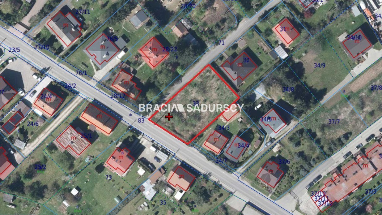 Działka na sprzedaż Nowy Sącz m. Nowy Sącz Grunwaldzka