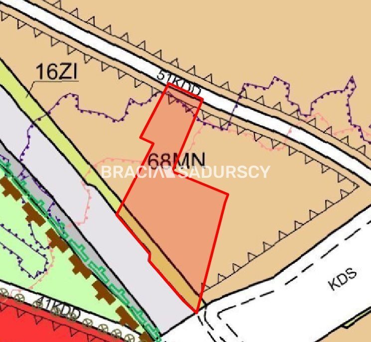 Działka na sprzedaż Zabierzów Rząska Półkole