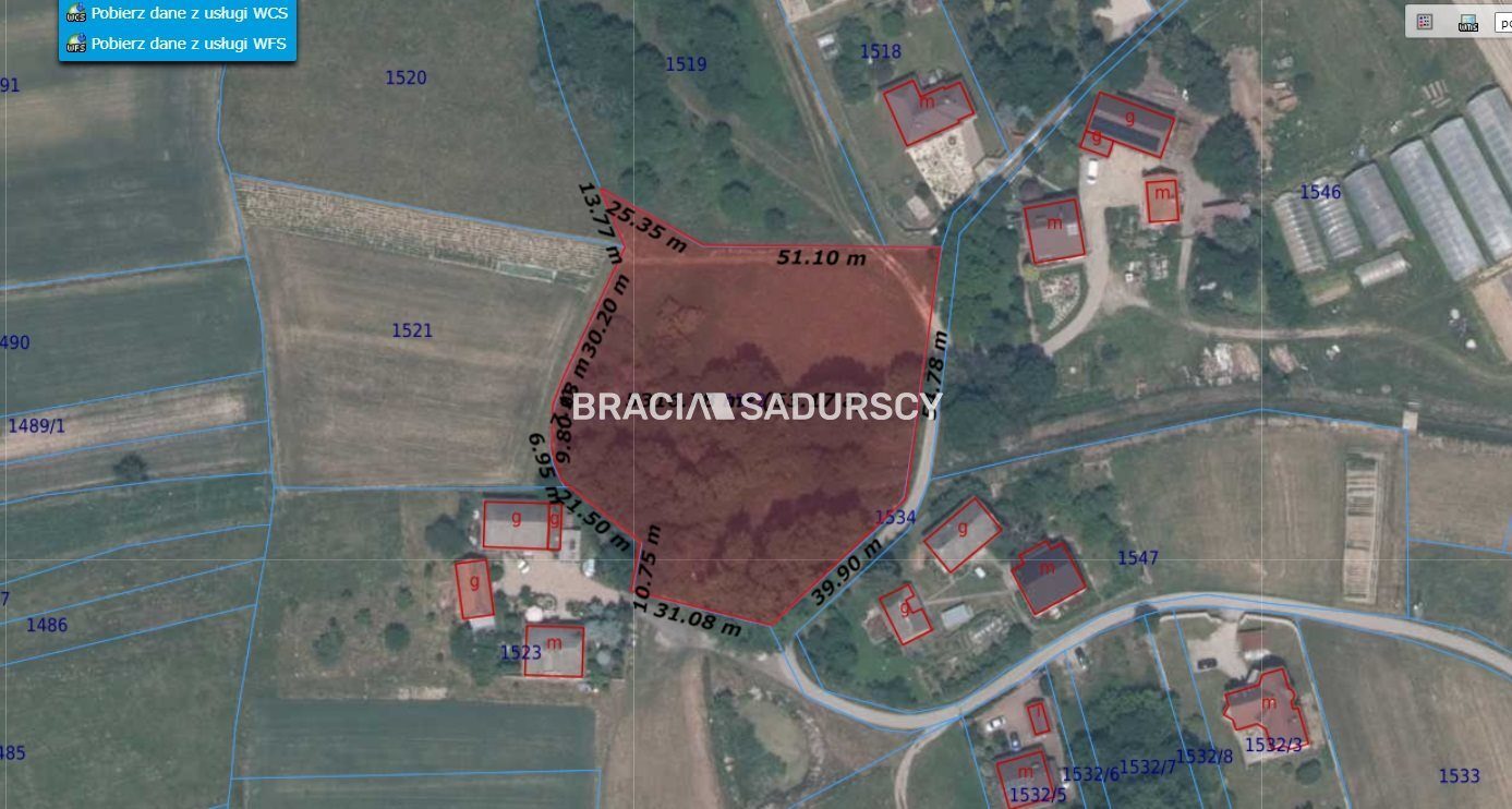 Działka na sprzedaż Niepołomice (gw) Wola Batorska 