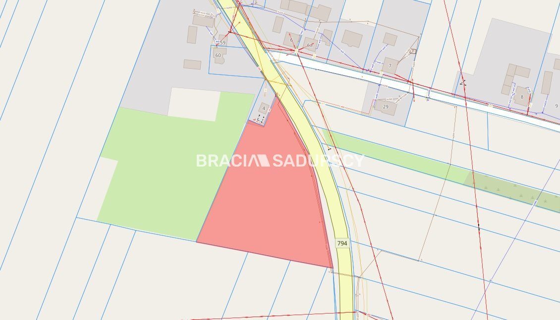 Działka na sprzedaż Trzyciąż Zadroże 
