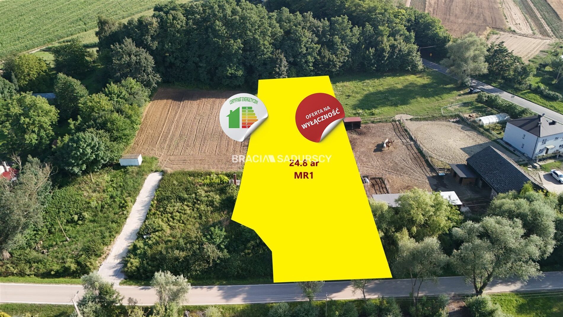 Działka na sprzedaż Igołomia-Wawrzeńczyce Stręgoborzyce 