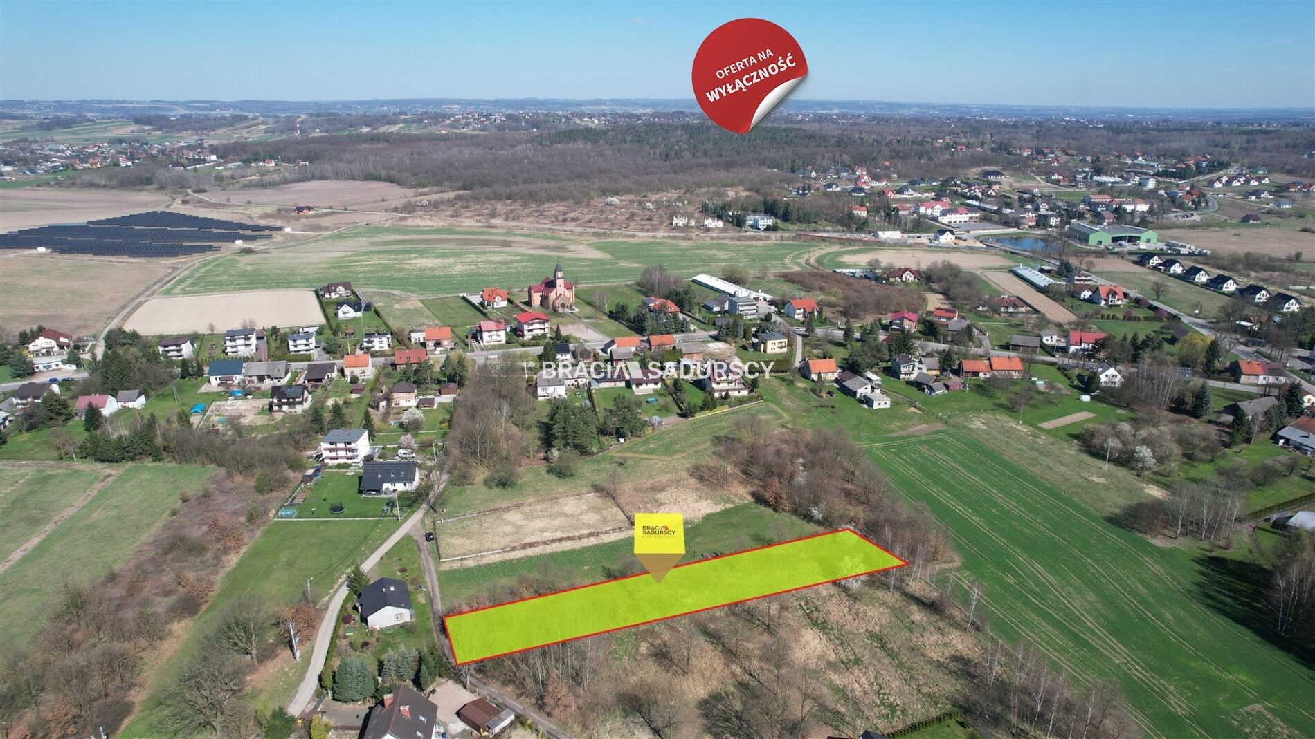 Działka na sprzedaż Czernichów Wołowice Wiosenna