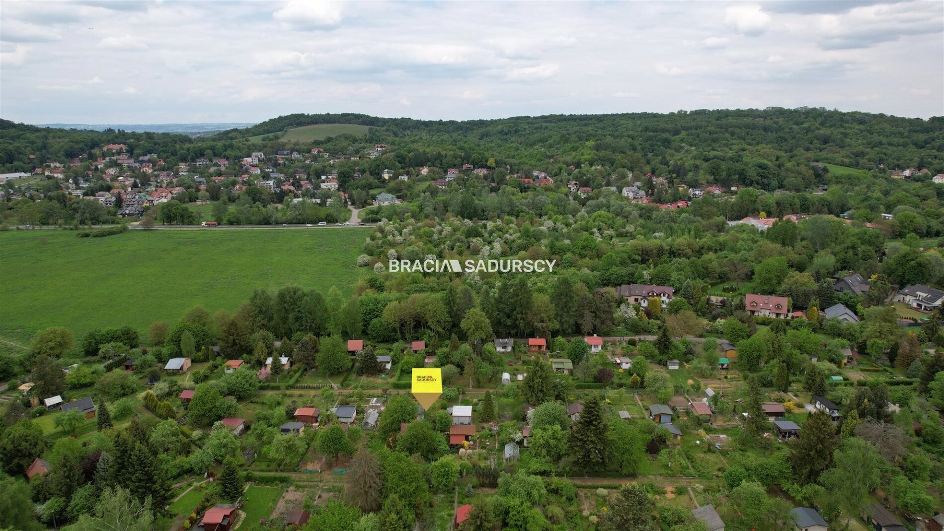 Działka na sprzedaż Kraków Zwierzyniec, Przegorzały Rybna